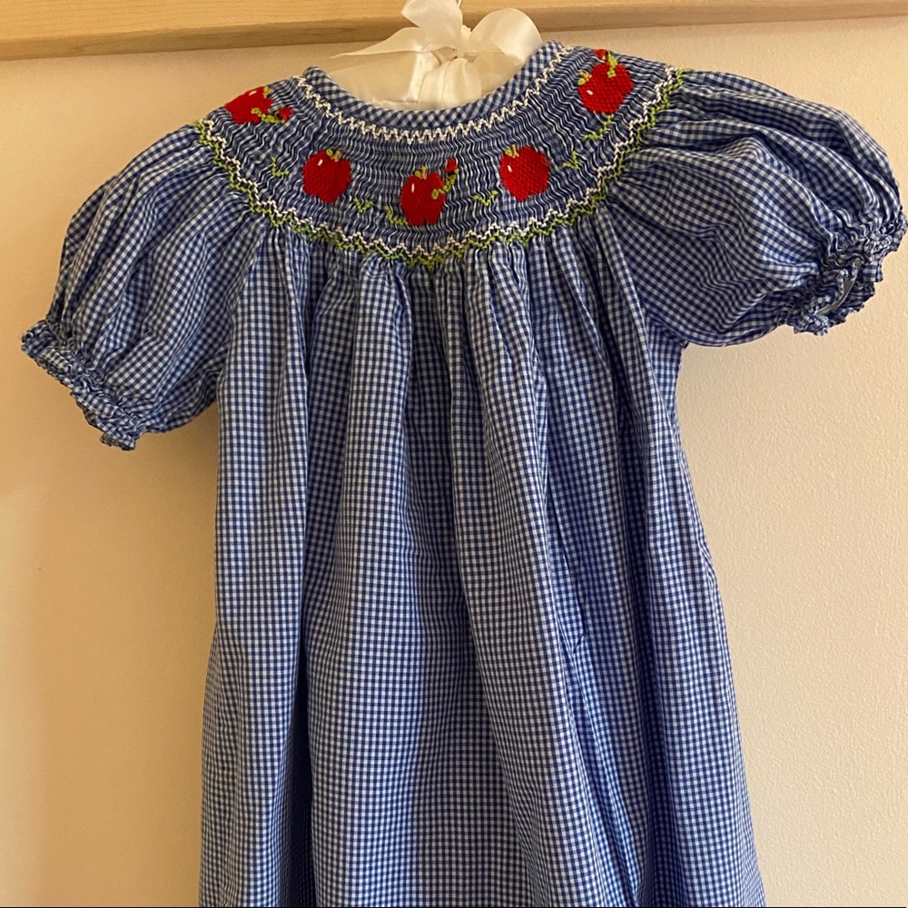 Anavini Smocked Apple Dress